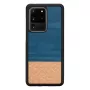 Etui ochronne na smartfona Man and Wood Galaxy S20 Ultra Denim Czarny