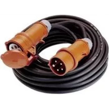 as-Schwabe przedłużacz CEE gumowy 400V 32A 25 m (60369)