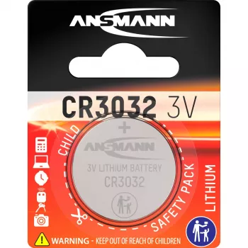 Ansmann bateria guzikowa 3V litowa CR3032, 1 szt. blister (1516-0013)