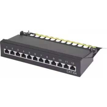 Renkforce 12 Port Network-Patchbox 25,4 cm (10) CAT 6a 1 HE (RF-3353154)