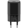 Goobay Charger 65331 Indoor AC Fast Charging Czarny USB Type-C