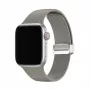 Pasek GUAN Premium Plus do Apple Watch 40mm 41mm 38mm 42mm — Szary/Czarny