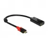 Adapter kabla wideo DeLOCK 63928 USB Type-C do DisplayPort 20 pin