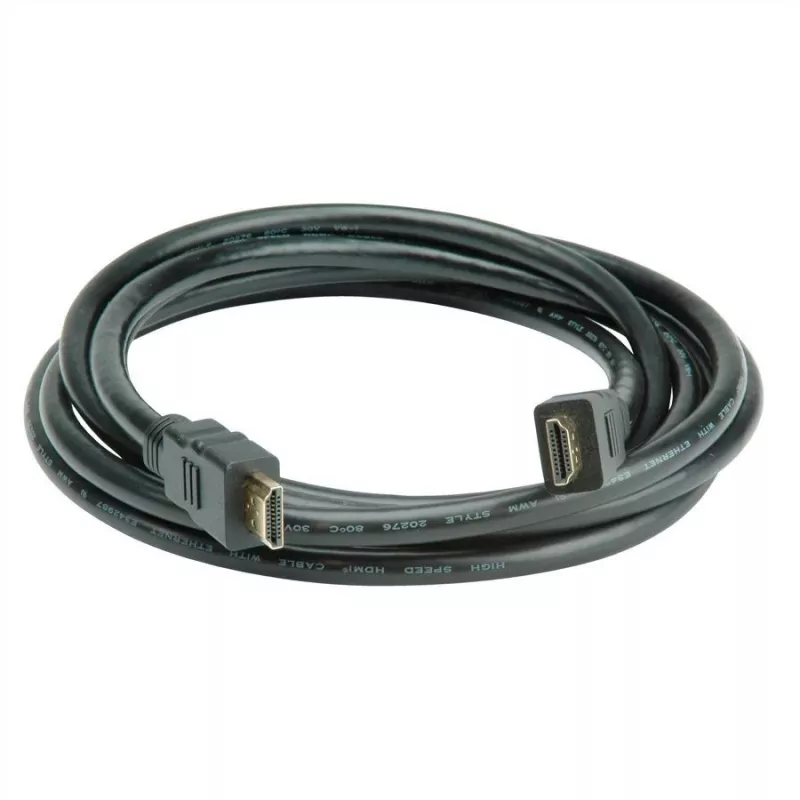 VALUE - HDMI mit Ethernetkabel - HDMI (M) bis HDMI (M) - 1 m - Doppelisolierung (11.99.5901)