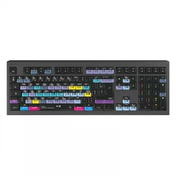Logickeyboard ASTRA 2 Klawiatura USB AZERTY Angielska Czarna (LKB-RESB-A2M-FR)