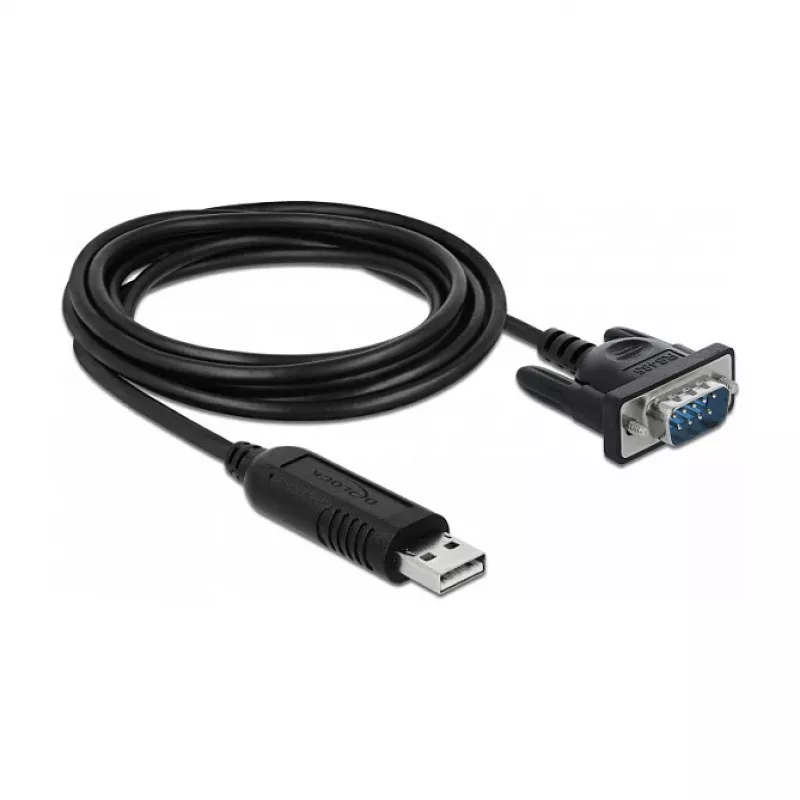 Kabel szeregowy DeLOCK 66283 Czarny 1.8 m