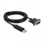 Kabel szeregowy DeLOCK 66283 Czarny 1.8 m