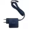 Zasilacz ALLNET PSU-GaNPD-USB-F1C-45W 45W ładowarka USB-C PD z kablem 2 m i wtyczką EU