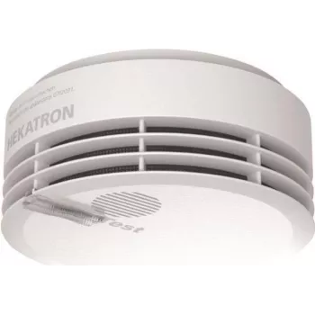 Czujka dymu Hekatron Genius Plus 3602180 — alarm optyczny do użytku mieszkaniowego i komercyjnego
