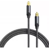 Kabel optyczny audio Vention, pleciony, 10 m, CZARNY