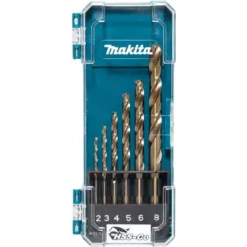 Makita D-75758 Zestaw wierteł HSS-Co 6-częściowy (D-75758)