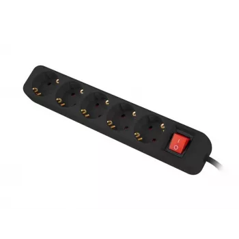 Listwa przedłużacz 1,5m 5x230V PS1-05F-0150-B