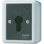 Przełącznik na klucz JUNG 806.28 G — 2P, przewodowy, 250 V AC, 16 A, czarny/biały