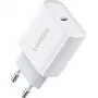 Ugreen USB Power Delivery 3.0 Quick Charge 4.0+ 20W 3A ładowarka sieciowa (biała)