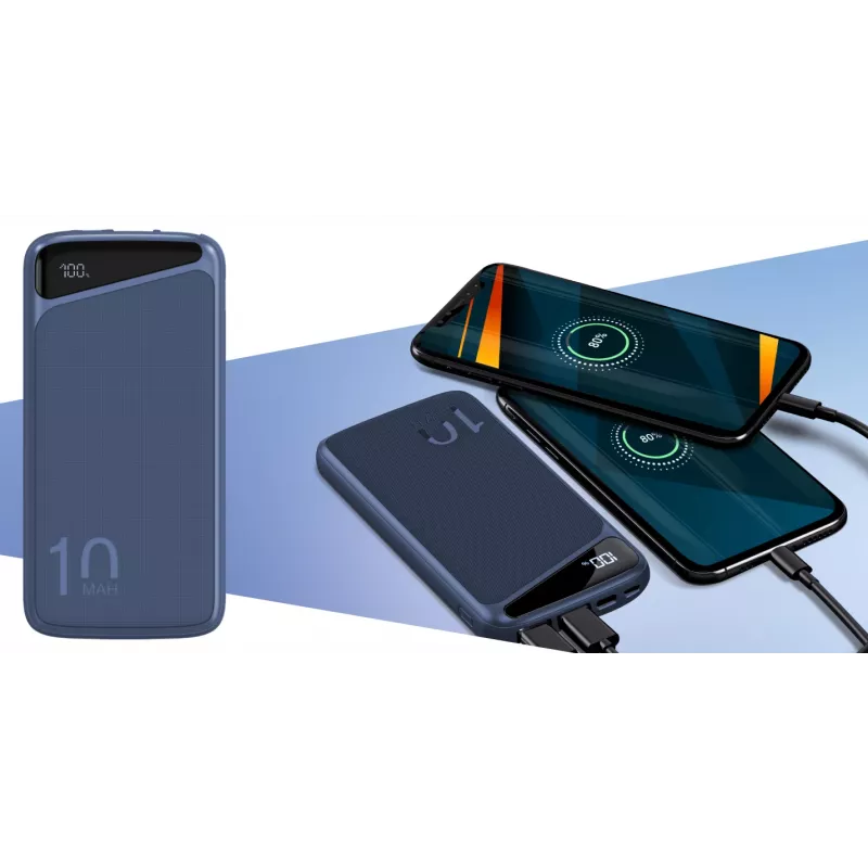 Przenośny powerbank Navitel PWR10 MX niebieski 10000 mAh