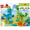 Zabawka konstrukcyjna LEGO DUPLO 10451 Dinozaury na kółkach zestaw 3-w-1, 108 elementów, wiek 3+, wysokość 220 mm