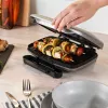 Zdrowy grill elektryczny Petra PT5316HEVDEEU10 z płytami nieprzywierającymi, blatowy, do użytku wewnętrznego