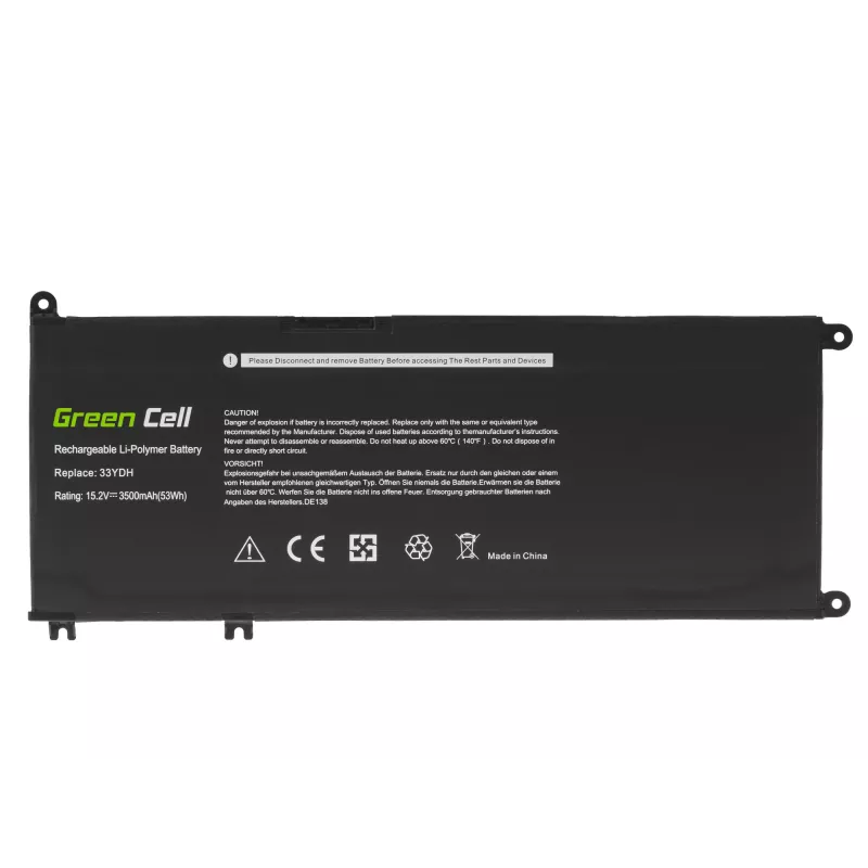 Bateria zielony Cell DE138 do DELL Inspiron G3 G5 G7 Latitude
