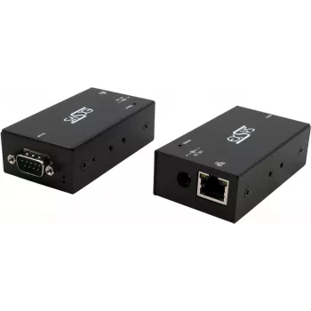 Serwer urządzeń szeregowych Exsys EX-6111-2POE Ethernet na 1×RS-232 z PoE i zasilaczem 5V/4A