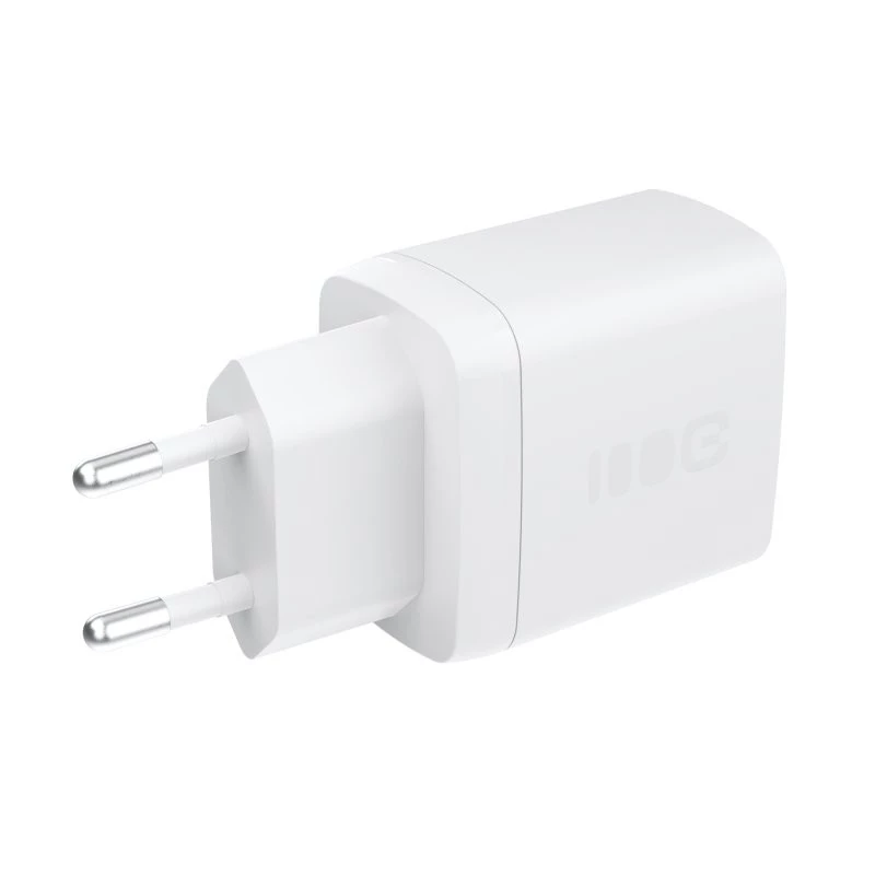 Zasilacz sieciowy zielony Cell PowerSource Solo30 30W Biały — ładowarka USB-C, moc 30 W