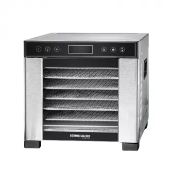 Suszarka do żywności Rommelsbacher DA 650 600 W stal nierdzewna, 0.5 m², 35–75 °C, 7 tac