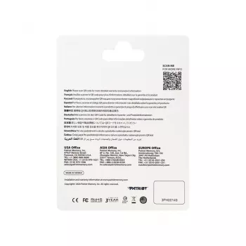 Karta pamięci MicroSDXC PATRIOT 512GB V30 U3 Class 10, odczyt 90 MB/s, zapis 80 MB/s, z przełącznikiem ochrony przed zapisem