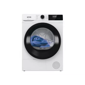 Suszarka Gorenje | D2HNE7E | Klasa efektywności energetycznej E | Ładowanie od przodu | 7 kg | Pompa ciepła | LED | Głębokość 51 cm | Biała