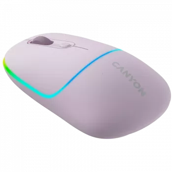 Mysz CANYON MW-22 2w1 BT/Bezprzewodowa Perłowa Róża