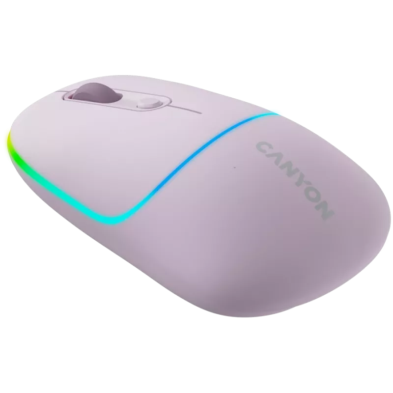 Mysz CANYON MW-22 2w1 BT/Bezprzewodowa Perłowa Róża