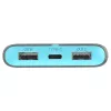 PowerBank EnerGo 10000mAh szaro-niebieski