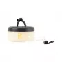 Łańcuch świetlny RealPower 492880 LED ciepła biel, zasilany bateriami, 8 m, czarny
