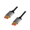 Kabel DisplayPort LogiLink 1 m szaro-czarny CDA0104