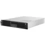 SilverStone RM23-502 Rackmount Server Chassis, ATX, USB 3.0 - 2U - Czarny