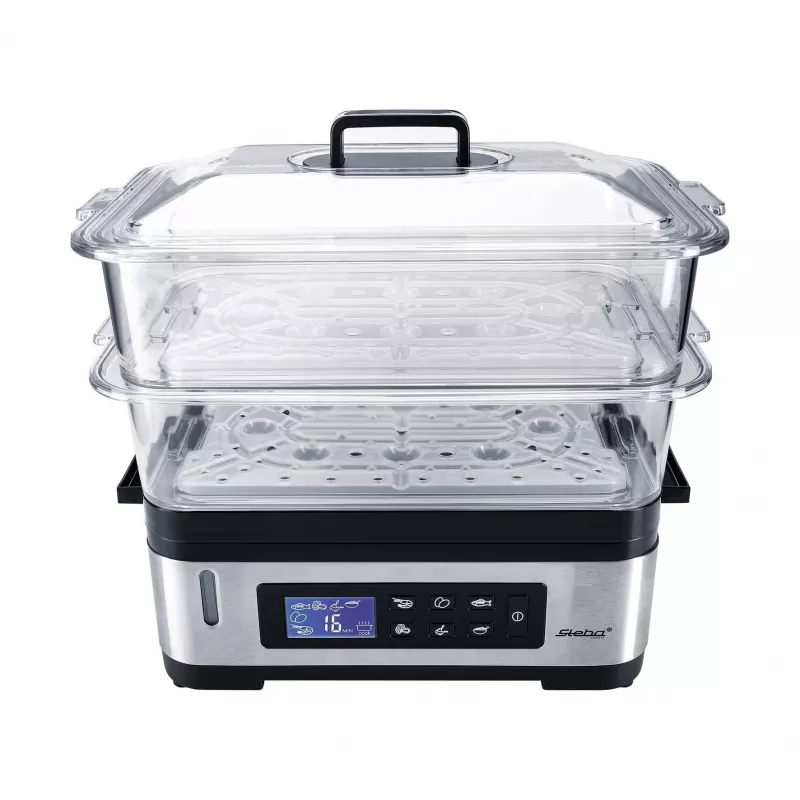 STEBA DG 2 parowar (1200 Watt, stal nierdzewna / czarny) (05.22.00)