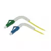 Synergy 21 LWL-1-Faser-Patchk. 1.5mtr.LC-LC APC 9/125u OS2 G657A2 AD 2mm flexible - Single- bzw. Monomode-Faser - 1,5 m