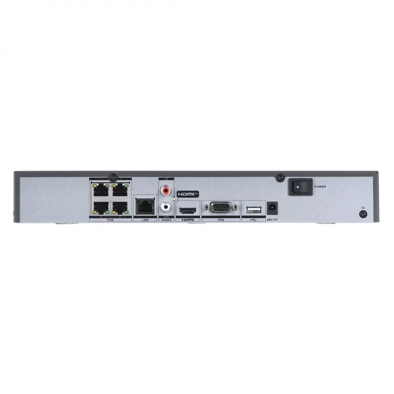 Rejestrator sieciowy Hikvision DS-7604NXI-K1/4P 4 kanały 4K