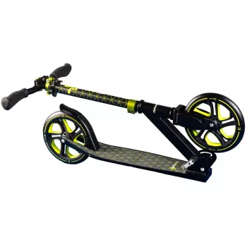 Aluminium Scooter Pro 215 mm (czarny/limonkowy)