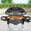ROMMELSBACHER BBQ 4000, 2200 W, Grill, elektryczny, 300 °C, stołowy, rust