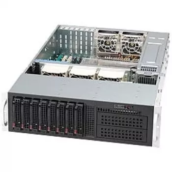 Supermicro 3U 8x 3,5-calowa obudowa serwerowa Hot-Swap SAS/SATA 2x 800W