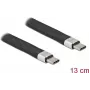 Płaski kabel taśmowy FPC USB Type-C do USB Type-C DeLOCK 86939