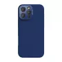 Magnetyczne etui ochronne Nillkin LensWing dla Apple iPhone 16 Pro Max — niebieskie, kompatybilne z MagSafe, podwyższona ramka aparatu