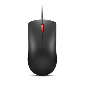 Przewodowa mysz USB-A Lenovo 120 — Czarna, symetryczna, 1600 DPI, 3 przyciski, kabel 1,5 m