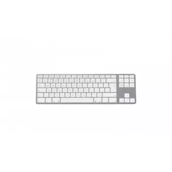 Klawiatura Matias FK408BTS-UK Bluetooth Tenkeyless aluminiowa Srebrna — układ UK