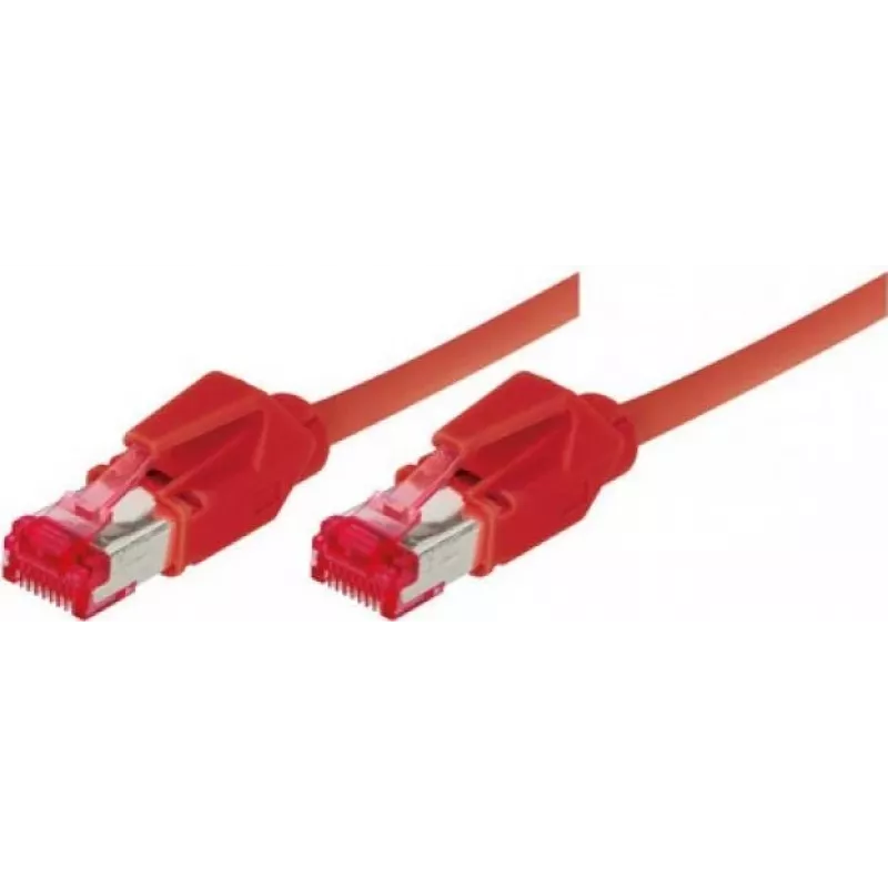 Tecline 77920R Kabel krosowy Ethernet Czerwony