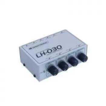 Wzmacniacz słuchawkowy Omnitronic LH-030, jack 3,5 mm, moc wyjściowa 100 mW