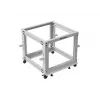 Szafa rack 19 9U 600x600-1100 regul. szara