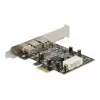 Karta interfejsu FireWire A/B DeLOCK PCI Express 89153