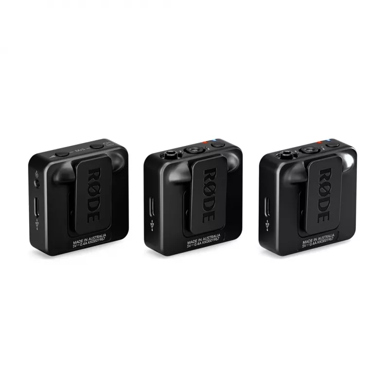 Rode Wireless Go III 3. generacji kompaktowy bezprzewodowy system mikrofonowy, czarny