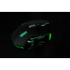 Przewodowa mysz optyczna IBOX Aurora A-1 — praworęczna, 6 przycisków, 2400 DPI, USB Type-A, podświetlenie LED, przewód 1,8 m