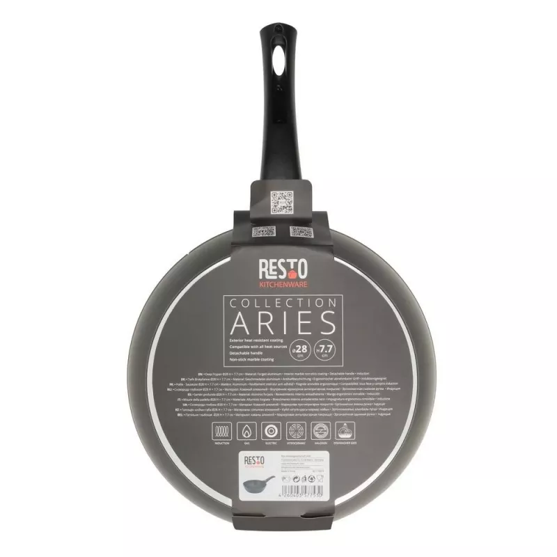 Resto Kitchenware Aries Patelnia uniwersalna okrągła